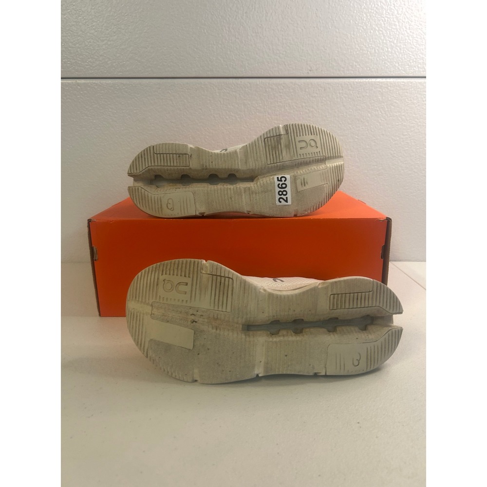 On Cloudnova Running Shoes White Women Size 10 #2865 - Picture 3 of 6